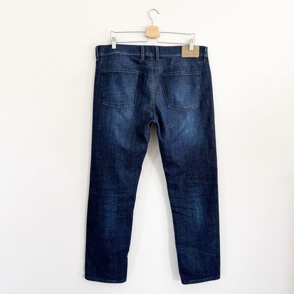 MOTT & BOW Men’s Slim Mosco Dark Wash Jeans 36 X 30 - Picture 4 of 15